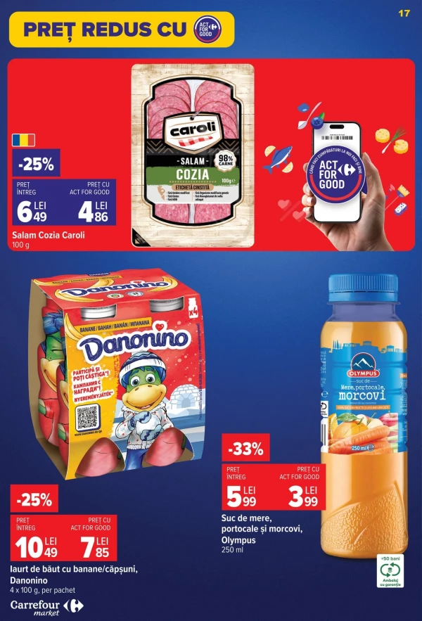 Catalog Carrefour - Catalogul cu reduceri, pagina 17: reduceri și oferte 22 - 28 iulie 2026