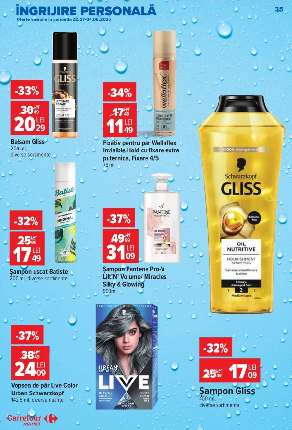 Catalog Carrefour - Catalogul cu reduceri, pagina 35: reduceri și oferte 22 - 28 iulie 2026