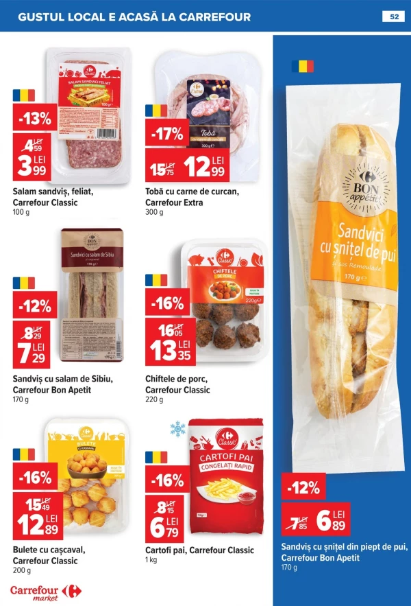 Catalog Carrefour - Catalogul cu reduceri, pagina 52: reduceri și oferte 22 - 28 iulie 2026