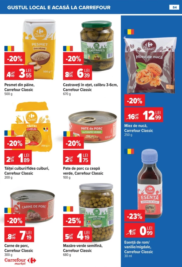 Catalog Carrefour - Catalogul cu reduceri, pagina 54: reduceri și oferte 22 - 28 iulie 2026