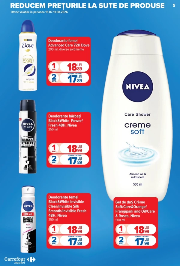 Catalog Carrefour - Catalogul cu reduceri, pagina 5: reduceri și oferte 22 - 28 iulie 2026