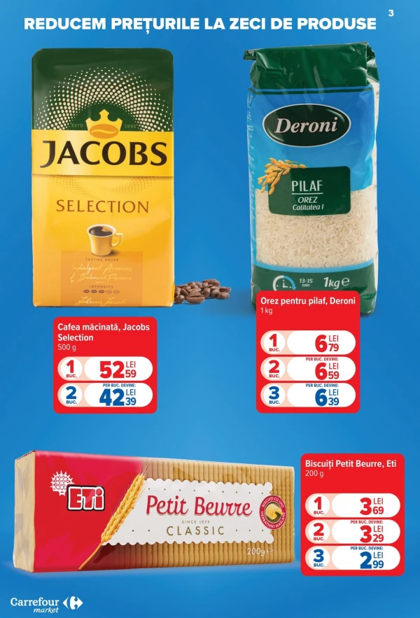 Catalog Carrefour - Catalogul cu reduceri, pagina 3: reduceri și oferte 22 - 28 iulie 2026
