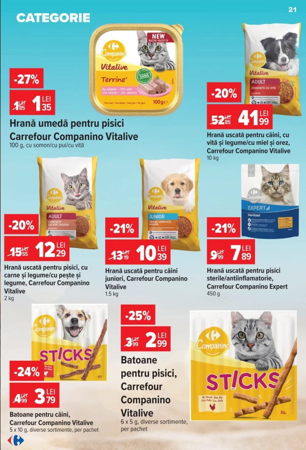 Catalog Carrefour - Carrefour Market, pagina 21: reduceri și oferte 22 - 28 iulie 2026