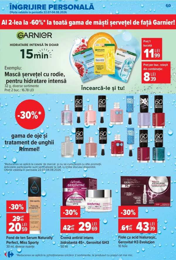 Catalog Carrefour - Carrefour Market, pagina 60: reduceri și oferte 22 - 28 iulie 2026