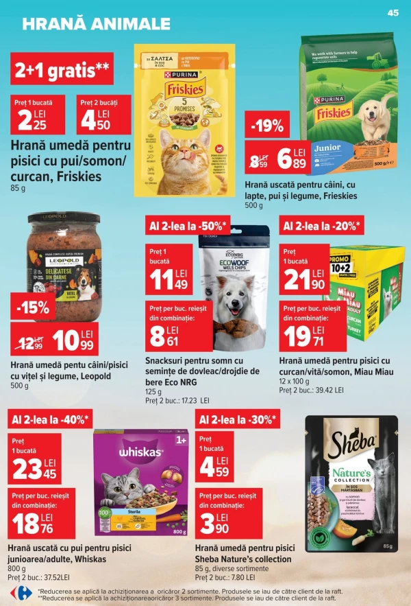 Catalog Carrefour - Carrefour Market, pagina 45: reduceri și oferte 22 - 28 iulie 2026