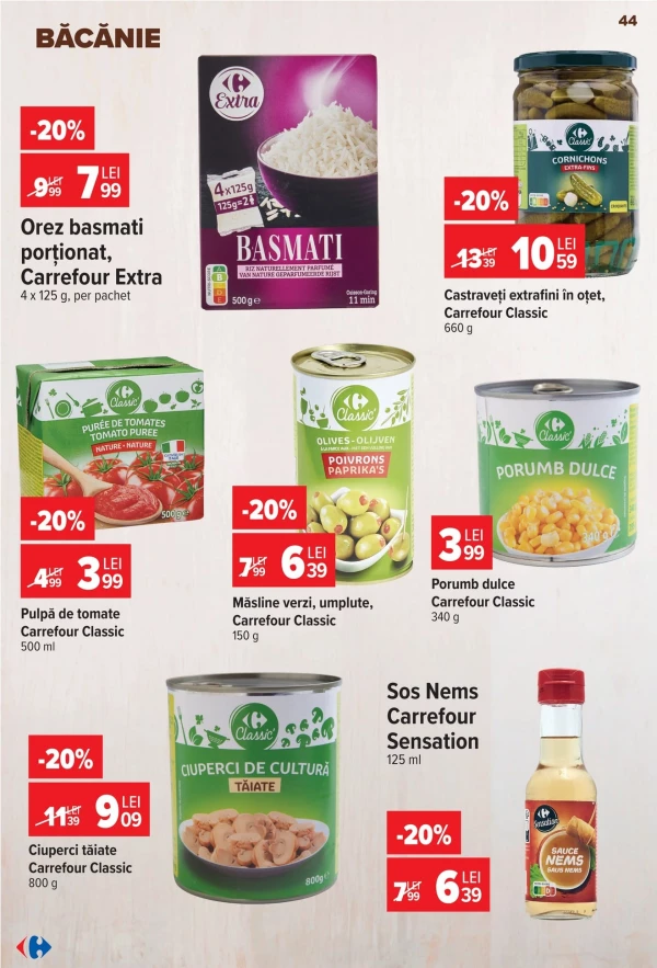 Catalog Carrefour - Carrefour Market, pagina 44: reduceri și oferte 22 - 28 iulie 2026