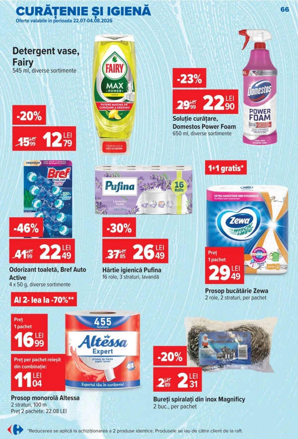 Catalog Carrefour - Carrefour Market, pagina 66: reduceri și oferte 22 - 28 iulie 2026