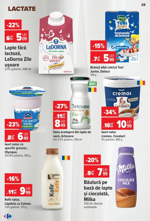 Catalog Carrefour - Carrefour Market, pagina 28: reduceri și oferte 22 - 28 iulie 2026