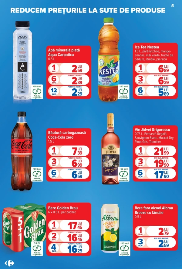 Catalog Carrefour - Carrefour Market, pagina 5: reduceri și oferte 22 - 28 iulie 2026