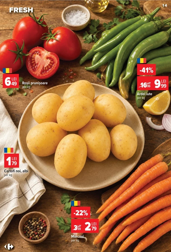 Catalog Carrefour - Carrefour Market, pagina 14: reduceri și oferte 22 - 28 iulie 2026