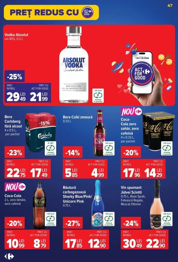Catalog Carrefour - Carrefour Market, pagina 47: reduceri și oferte 22 - 28 iulie 2026