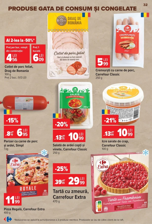 Catalog Carrefour - Carrefour Market, pagina 32: reduceri și oferte 22 - 28 iulie 2026