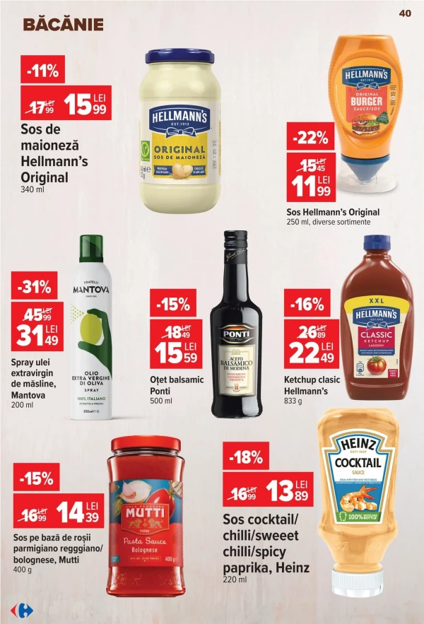 Catalog Carrefour - Carrefour Market, pagina 40: reduceri și oferte 22 - 28 iulie 2026
