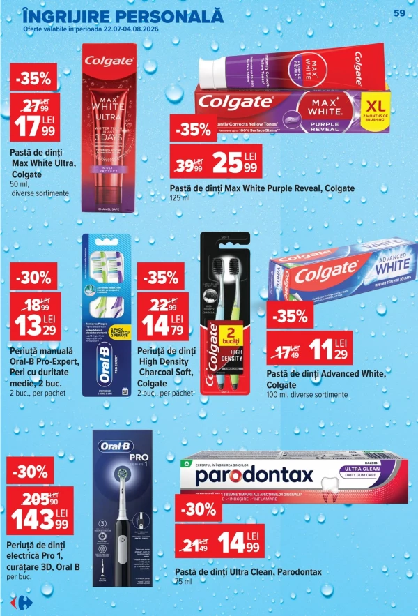 Catalog Carrefour - Carrefour Market, pagina 59: reduceri și oferte 22 - 28 iulie 2026