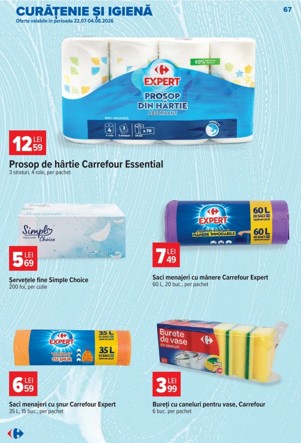 Catalog Carrefour - Carrefour Market, pagina 67: reduceri și oferte 22 - 28 iulie 2026