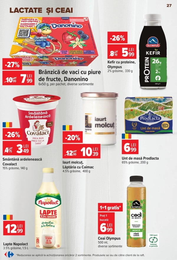 Catalog Carrefour - Carrefour Market, pagina 27: reduceri și oferte 22 - 28 iulie 2026
