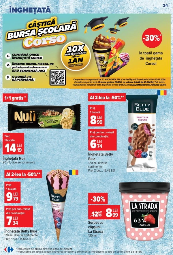 Catalog Carrefour - Carrefour Market, pagina 34: reduceri și oferte 22 - 28 iulie 2026