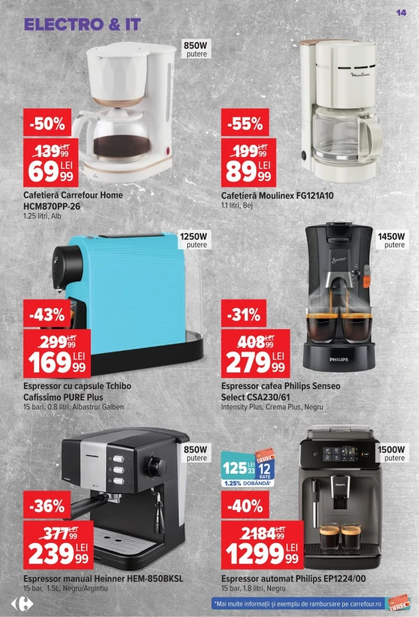 Catalog Carrefour - Catalogul cu reduceri NonFood, pagina 14: reduceri și oferte 22 iulie - 04 august 2026