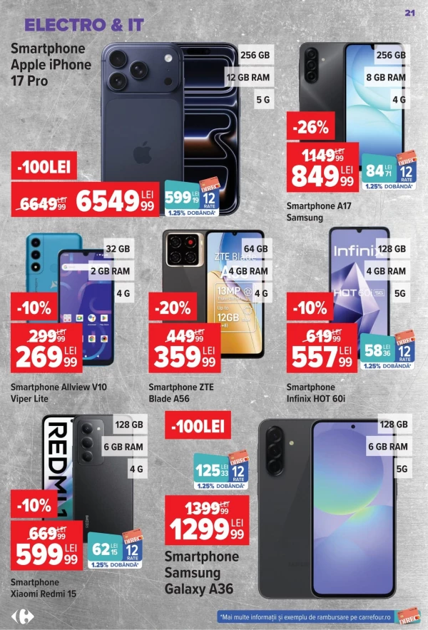 Catalog Carrefour - Catalogul cu reduceri NonFood, pagina 21: reduceri și oferte 22 iulie - 04 august 2026