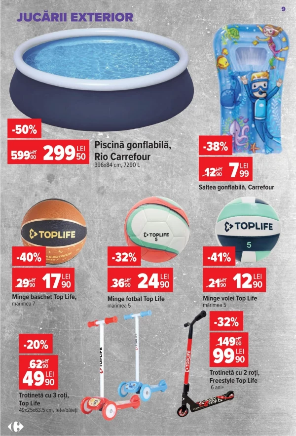 Catalog Carrefour - Catalogul cu reduceri NonFood, pagina 9: reduceri și oferte 22 iulie - 04 august 2026