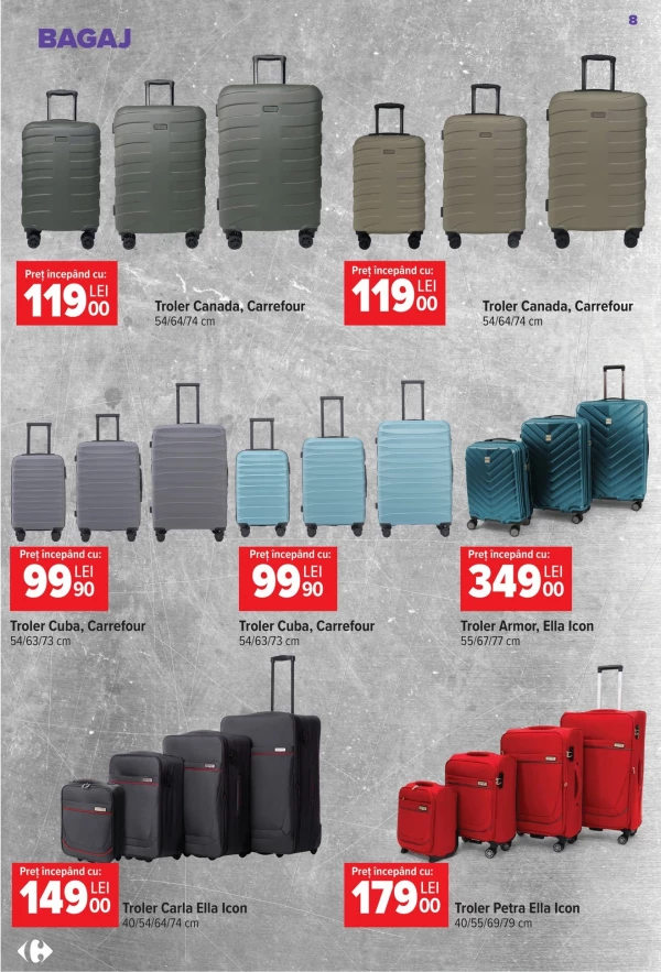 Catalog Carrefour - Catalogul cu reduceri NonFood, pagina 8: reduceri și oferte 22 iulie - 04 august 2026