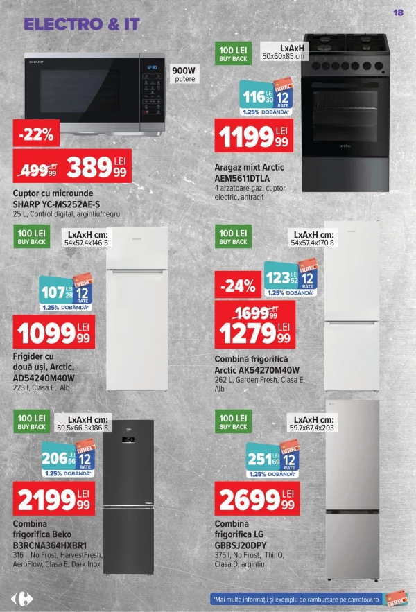 Catalog Carrefour - Catalogul cu reduceri NonFood, pagina 18: reduceri și oferte 22 iulie - 04 august 2026