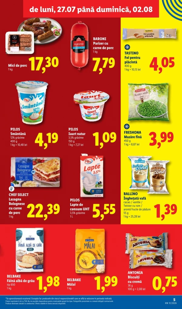 Каталог Lidl - Каталог скидок, страница 5: скидки и акции 27 июля - 02 августа 2026