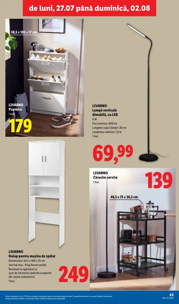 Каталог Lidl - Каталог скидок, страница 43: скидки и акции 27 июля - 02 августа 2026