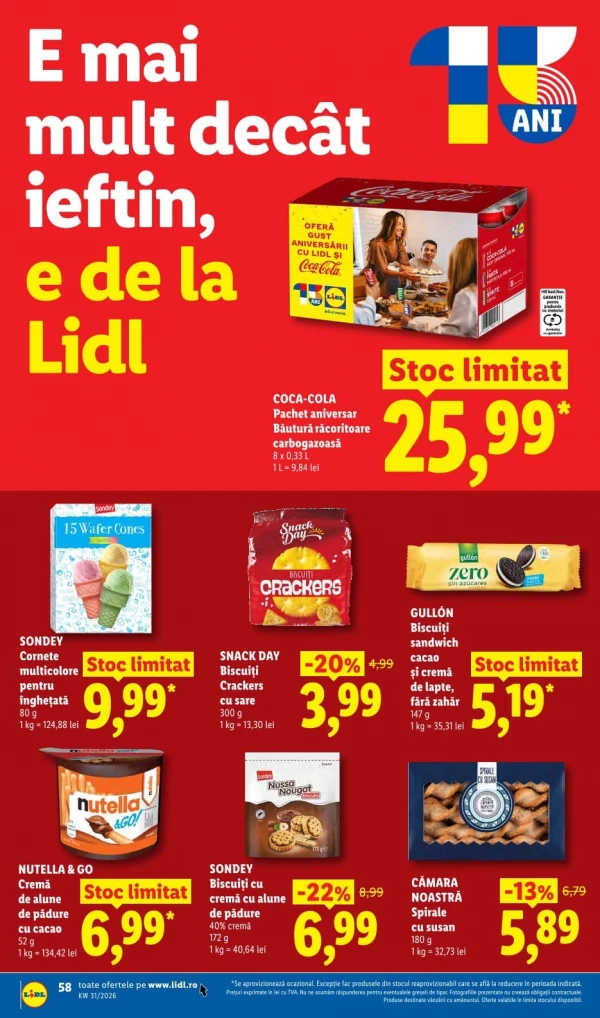 Каталог Lidl - Каталог скидок, страница 58: скидки и акции 27 июля - 02 августа 2026