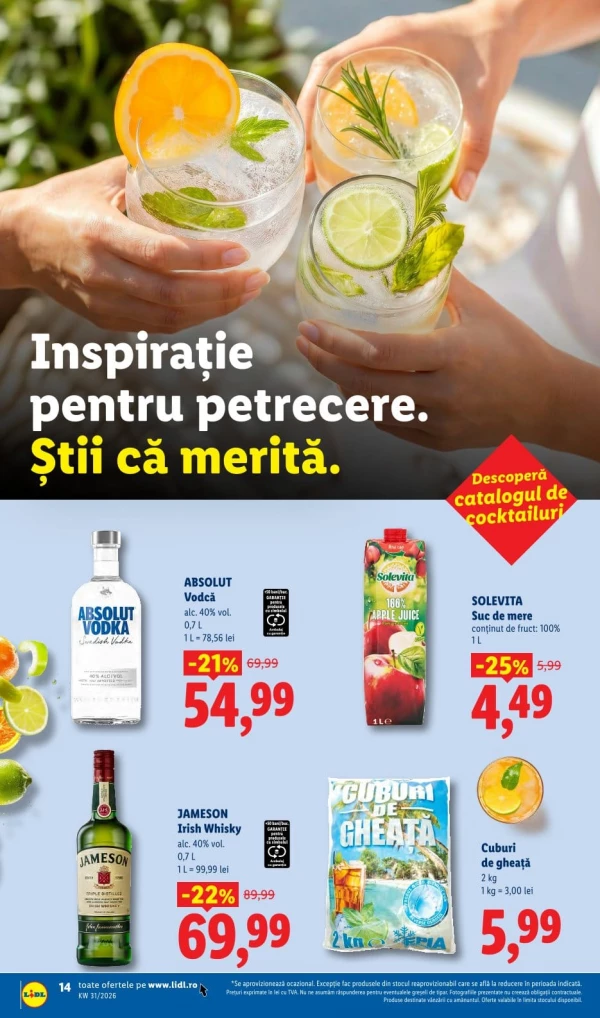 Каталог Lidl - Каталог скидок, страница 14: скидки и акции 27 июля - 02 августа 2026