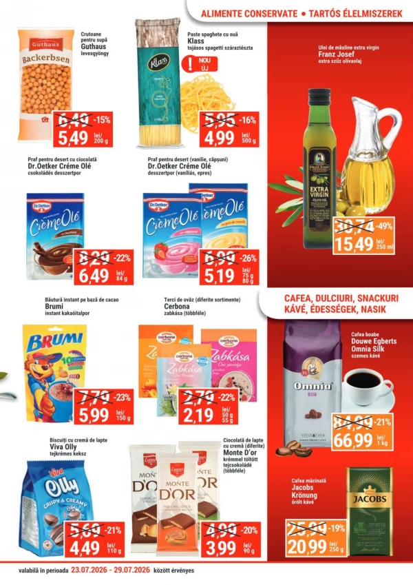 Catalog Merkur - Catalogul cu reduceri, pagina 3: reduceri și oferte 23 - 29 iulie 2026