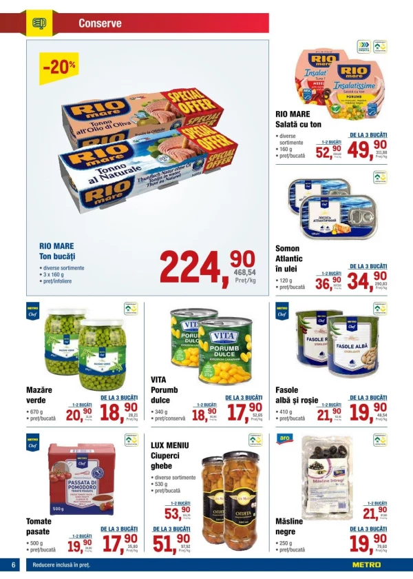 Catalog Metro - Catalogul cu reduceri, pagina 6: reduceri și oferte 23 iulie - 05 august 2026