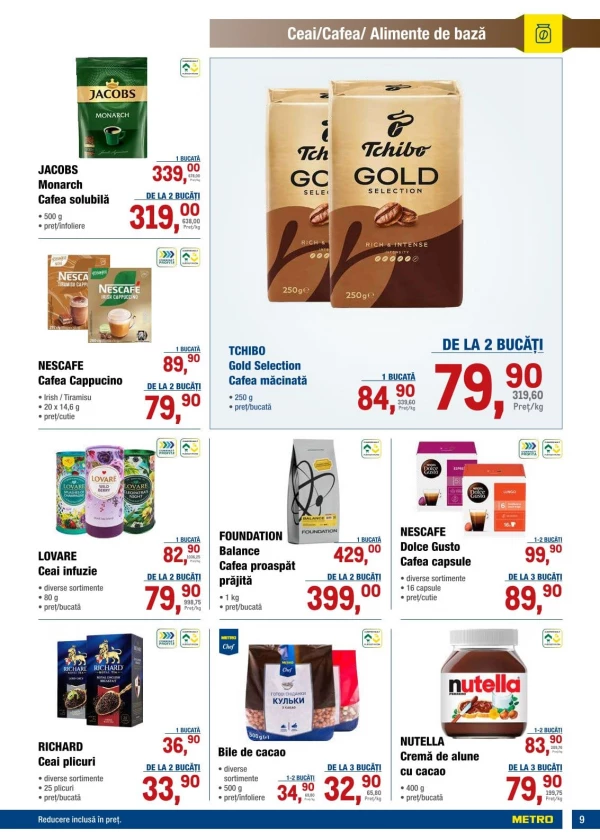 Catalog Metro - Catalogul cu reduceri, pagina 9: reduceri și oferte 23 iulie - 05 august 2026