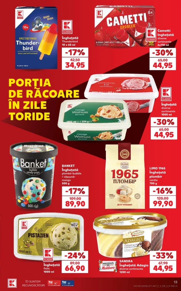 Catalog Kaufland - Catalogul cu reduceri, pagina 13: reduceri și oferte 23 - 29 iulie 2026