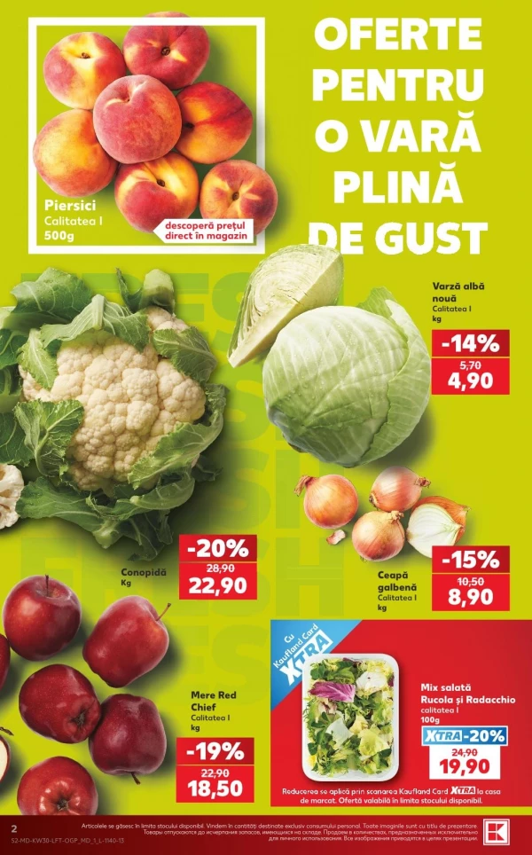 Catalog Kaufland - Catalogul cu reduceri, pagina 2: reduceri și oferte 23 - 29 iulie 2026