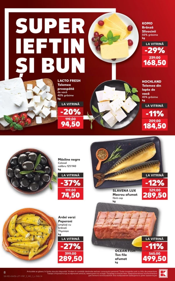 Catalog Kaufland - Catalogul cu reduceri, pagina 8: reduceri și oferte 23 - 29 iulie 2026