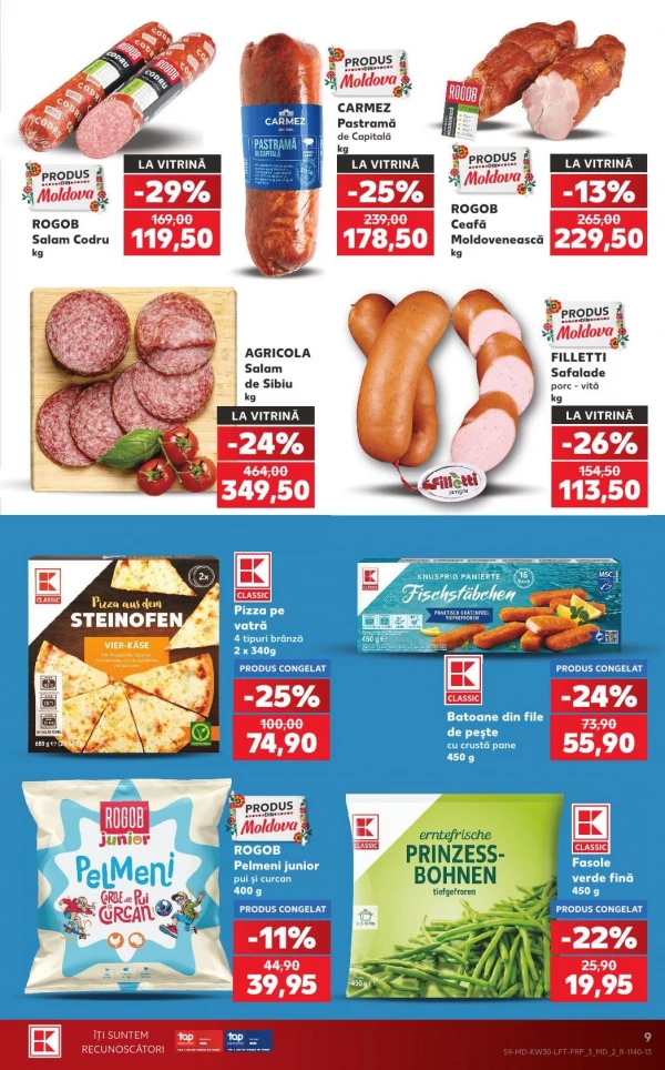 Catalog Kaufland - Catalogul cu reduceri, pagina 9: reduceri și oferte 23 - 29 iulie 2026