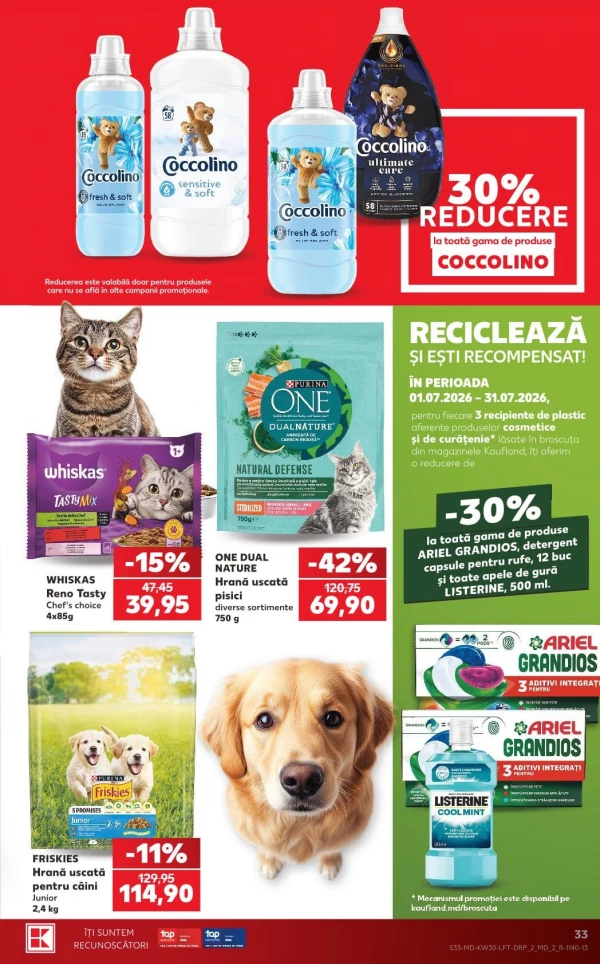 Catalog Kaufland - Catalogul cu reduceri, pagina 33: reduceri și oferte 23 - 29 iulie 2026