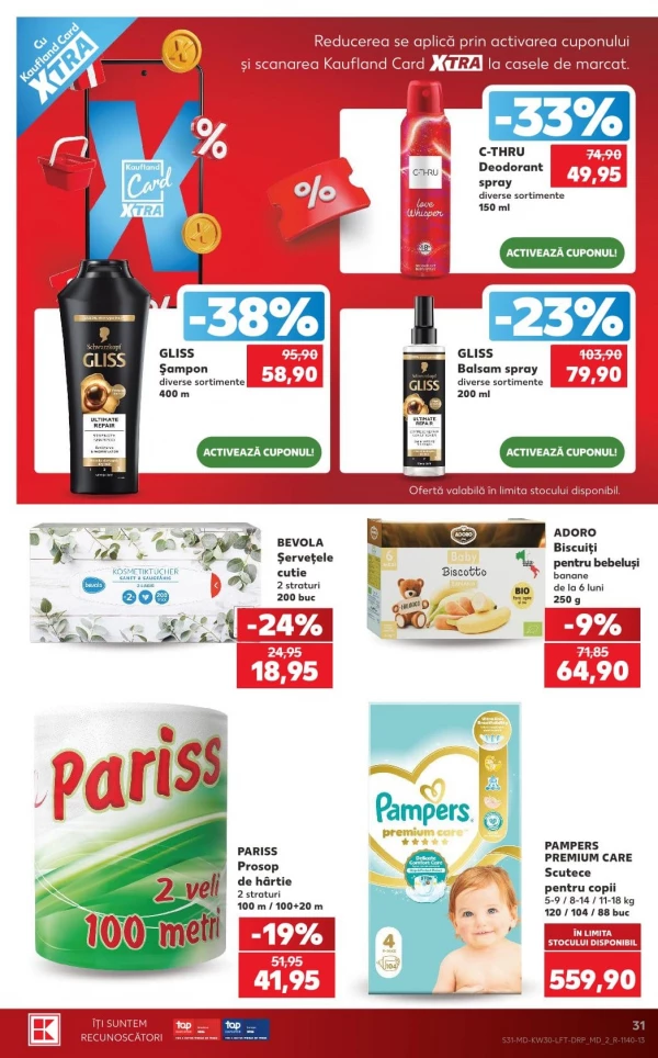 Catalog Kaufland - Catalogul cu reduceri, pagina 31: reduceri și oferte 23 - 29 iulie 2026