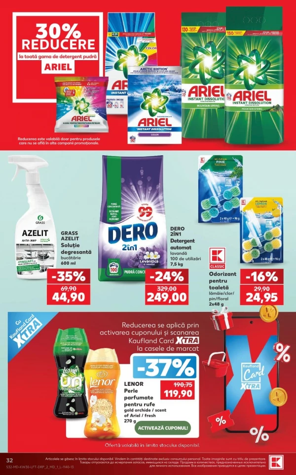 Catalog Kaufland - Catalogul cu reduceri, pagina 32: reduceri și oferte 23 - 29 iulie 2026