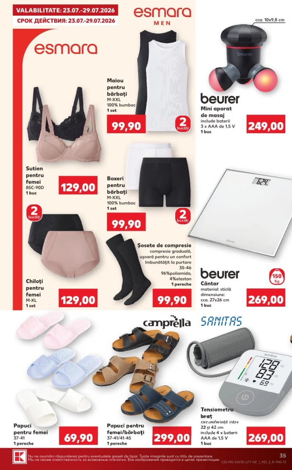 Catalog Kaufland - Catalogul cu reduceri, pagina 35: reduceri și oferte 23 - 29 iulie 2026