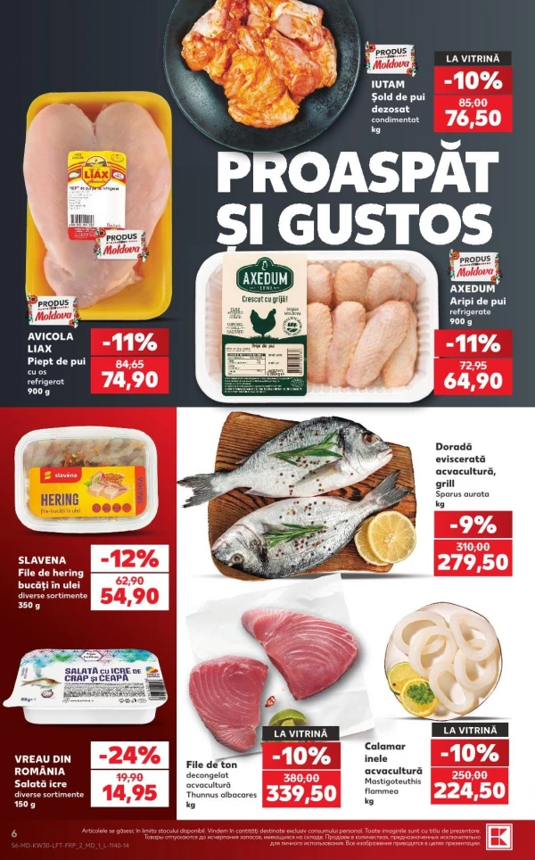 Catalog Kaufland - Catalogul cu reduceri, pagina 6: reduceri și oferte 23 - 29 iulie 2026