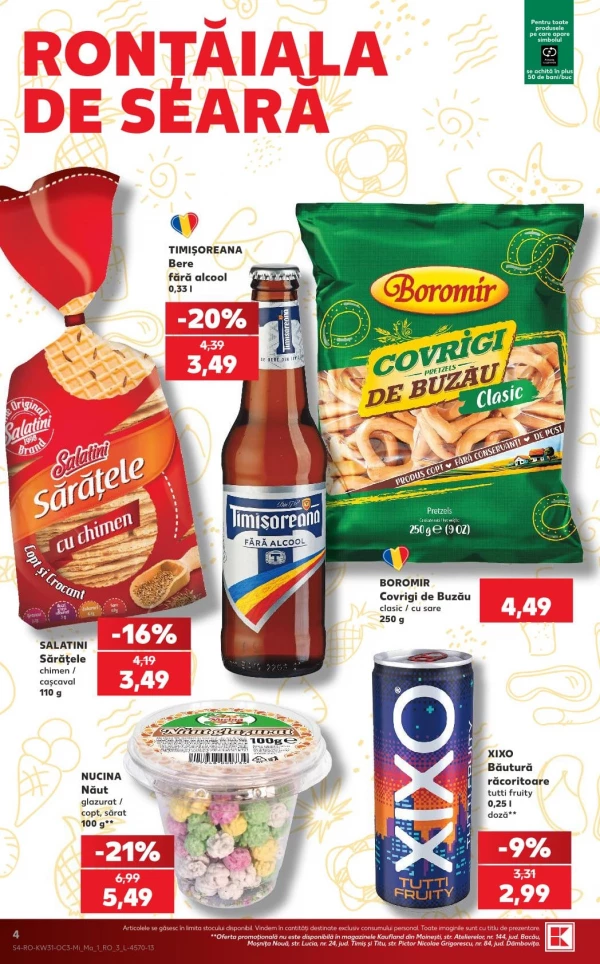 Catalog Kaufland - Catalogul tematic, pagina 4: reduceri și oferte 29 iulie - 04 august 2026