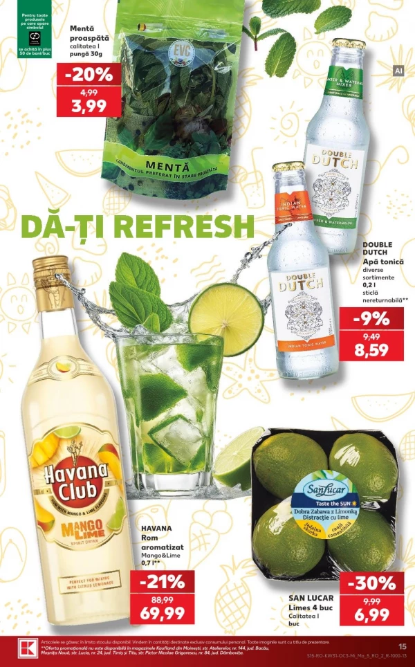 Catalog Kaufland - Catalogul tematic, pagina 15: reduceri și oferte 29 iulie - 04 august 2026