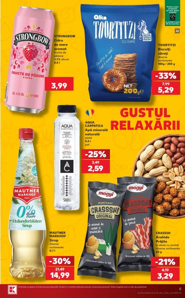 Catalog Kaufland - Catalogul tematic, pagina 5: reduceri și oferte 29 iulie - 04 august 2026