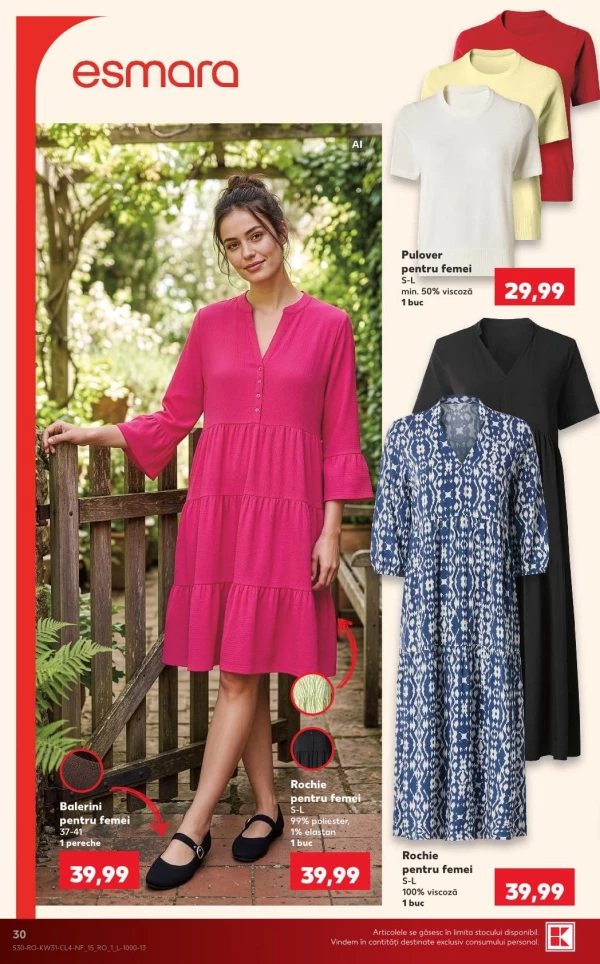 Catalog Kaufland - Catalogul cu reduceri NonFood, pagina 30: reduceri și oferte 29 iulie - 04 august 2026
