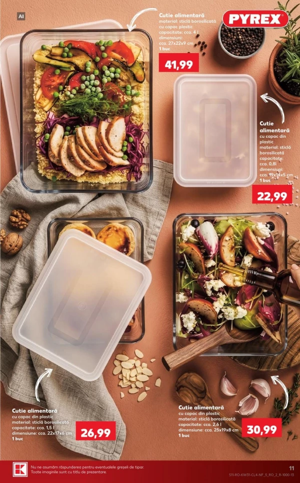 Catalog Kaufland - Catalogul cu reduceri NonFood, pagina 11: reduceri și oferte 29 iulie - 04 august 2026