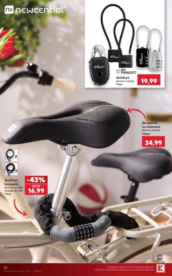 Catalog Kaufland - Catalogul cu reduceri NonFood, pagina 22: reduceri și oferte 29 iulie - 04 august 2026