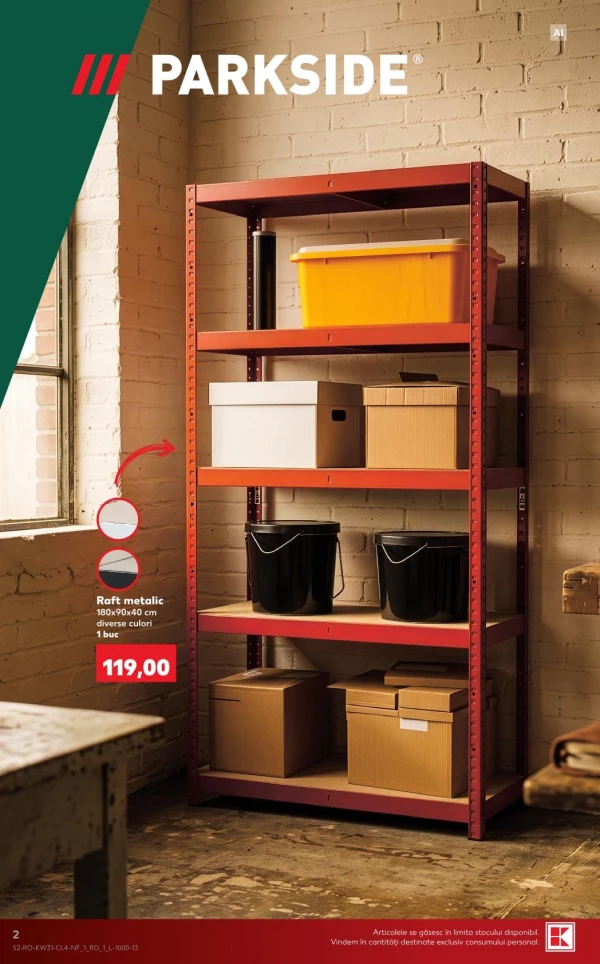 Catalog Kaufland - Catalogul cu reduceri NonFood, pagina 2: reduceri și oferte 29 iulie - 04 august 2026