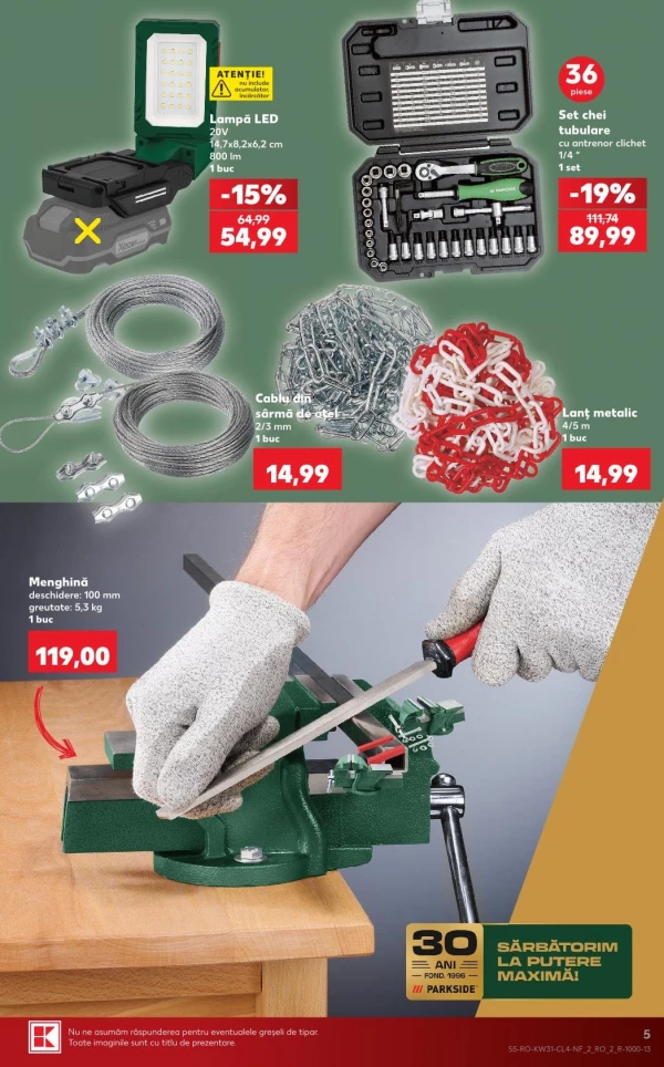 Catalog Kaufland - Catalogul cu reduceri NonFood, pagina 5: reduceri și oferte 29 iulie - 04 august 2026